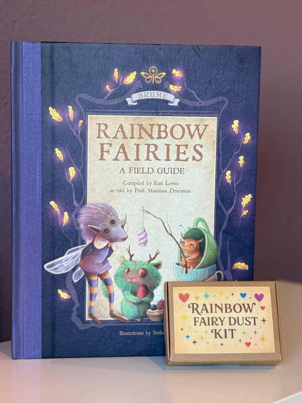 Rainbow Fairies: a Field Guide PLUS Fairy Dust Kit Bundle