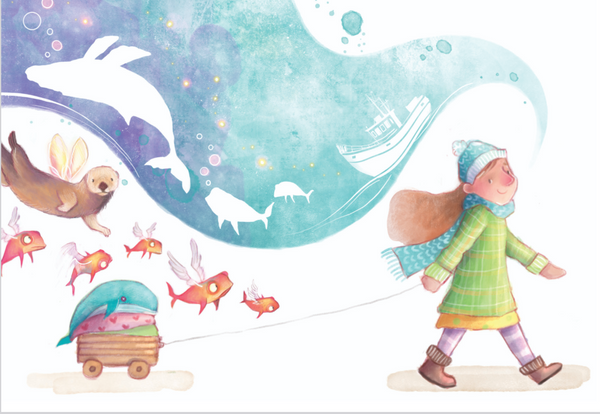 Ella and the Flying Whale Card Set