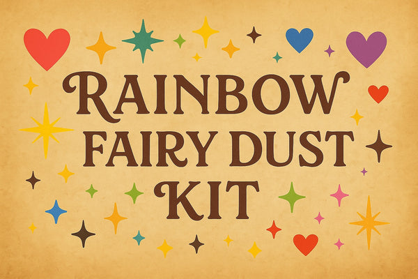 Rainbow Fairies: a Field Guide PLUS Fairy Dust Kit Bundle