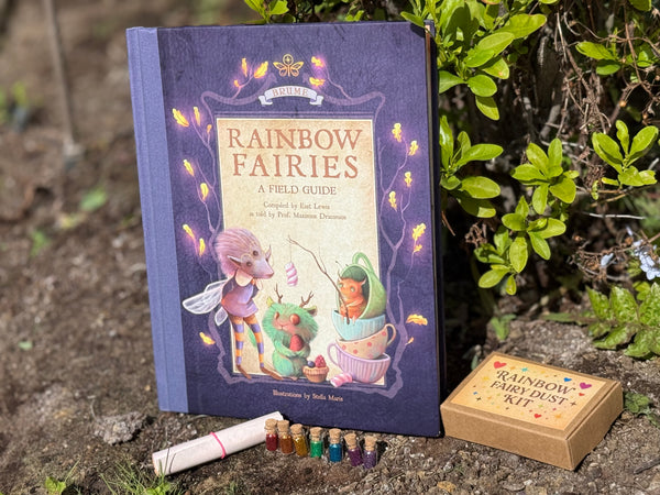Rainbow Fairies: a Field Guide PLUS Fairy Dust Kit Bundle