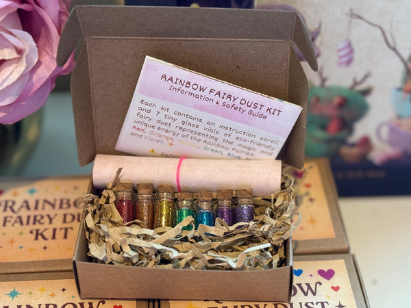 Rainbow Fairies: a Field Guide PLUS Fairy Dust Kit Bundle