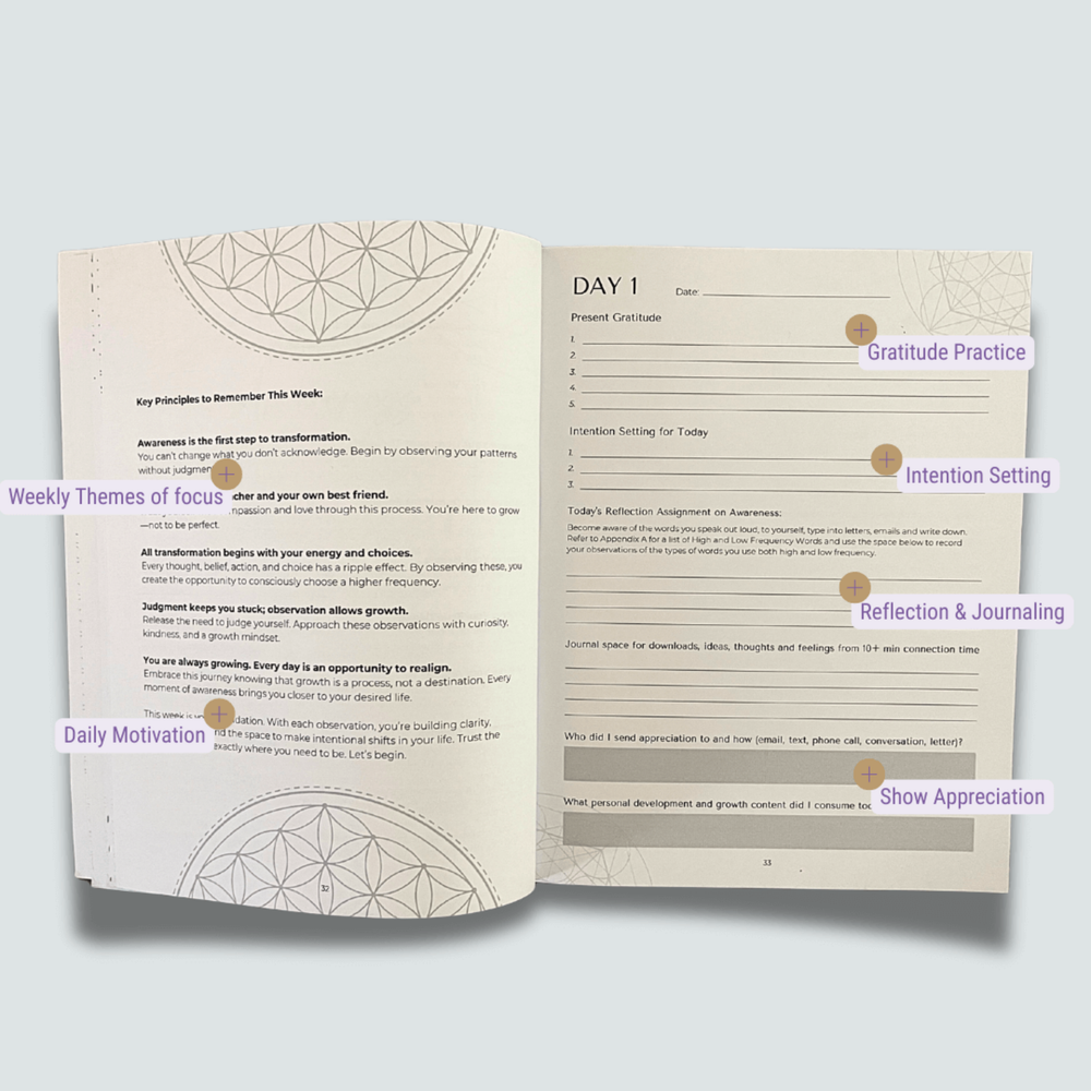 Inside the Elevate Workbook & Journal
